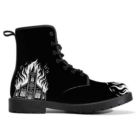 Immolate Indoctrination synthetic leather boot