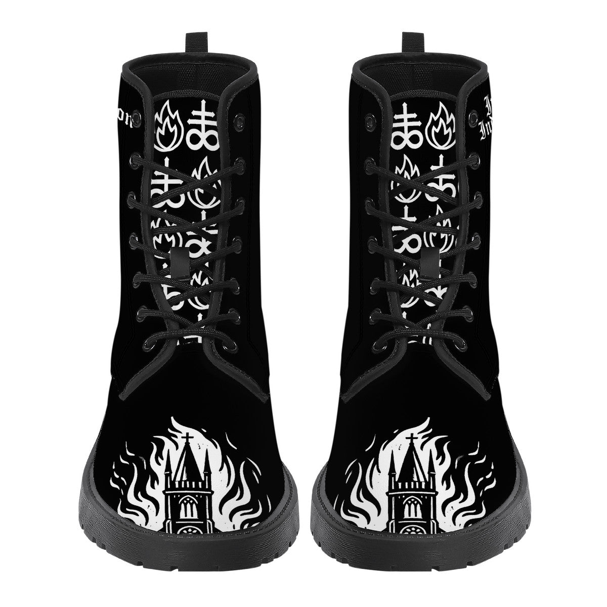 Immolate Indoctrination synthetic leather boot