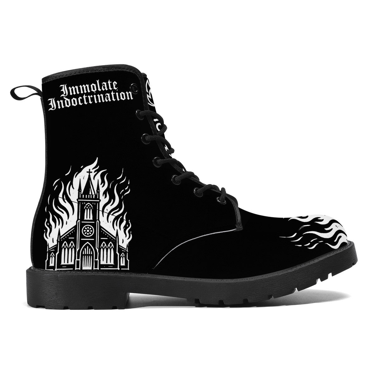 Immolate Indoctrination synthetic leather boot