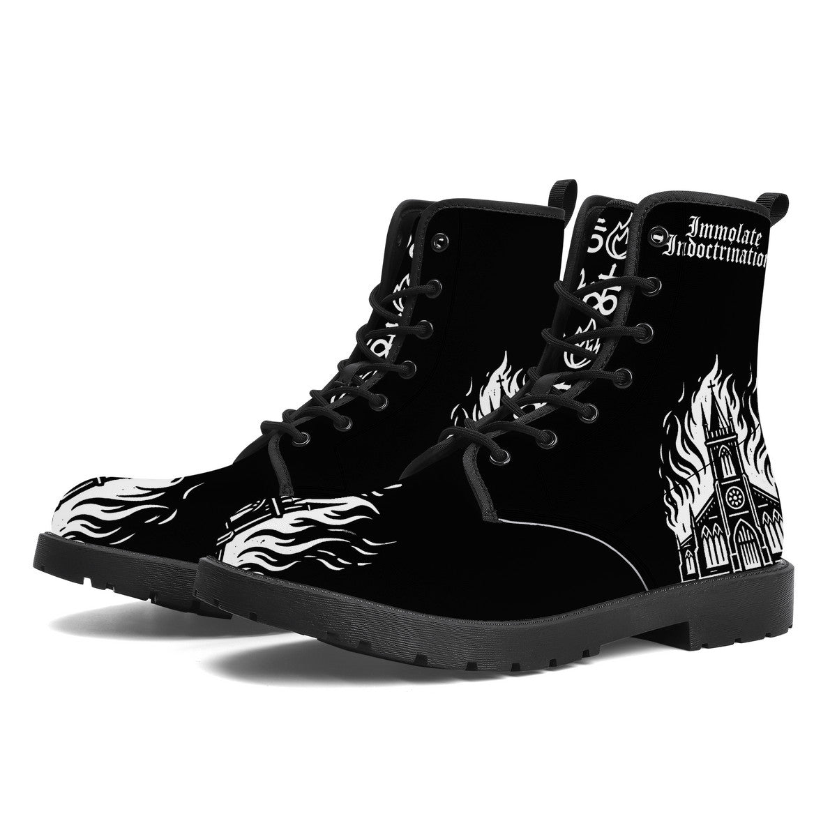 Immolate Indoctrination synthetic leather boot